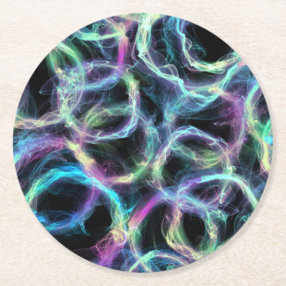 Dessous-de-verre Rond En Papier regenerated glories : round paper coaster