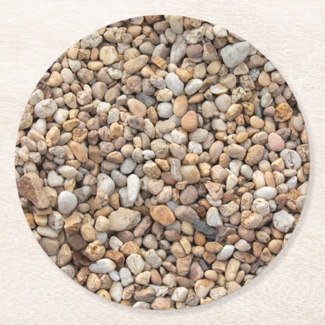 Dessous-de-verre Rond En Papier Rock fluvial (Devant)
