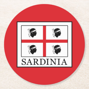 Dessous-de-verre Rond En Papier Sardaigne