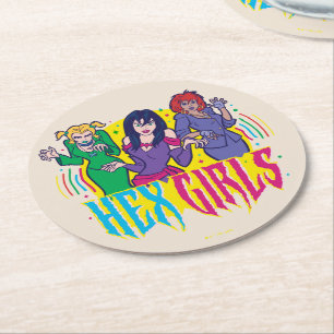 Dessous-de-verre Rond En Papier Scooby-Doo Les Filles Hex