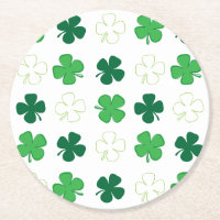 St Patrick Day Irlandais Shamrocks verts