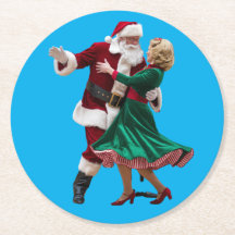 Tapis de verre danse de Père Noël