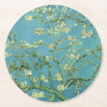 Dessous-de-verre Rond En Papier Van Gogh | Fleur d'amande | 1890<br><div class="desc">"Les fleurs d'amandes" a été complétée par Vincent Van Gogh en 1890</div>