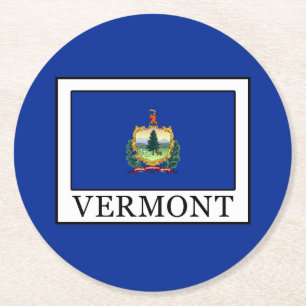 Dessous-de-verre Rond En Papier Vermont