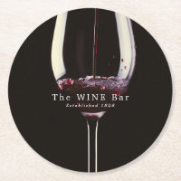 Verre à vin rouge, Bar à vin/Vin