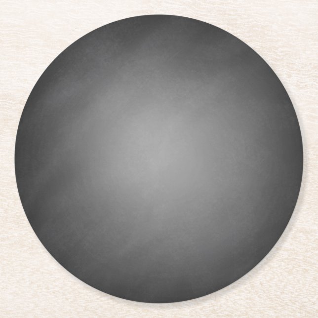 Dessous-de-verre Rond En Papier Vignette Chalkboard tendance (Devant)