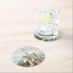 Dessous-de-verre Rond En Papier Vintage Fairytale Castle Rustic Forest Mariage<br><div class="desc">Un beau château de conte de fées au milieu d'une forêt rustique. Un design mariage unique qui utilise des aquarelles vintages illustrant des décors de contes de fées. Un design mariage "une fois de temps" et "heureux toujours après" de style conte, idéal pour un thème prince et princesse mariage. L'élégante...</div>