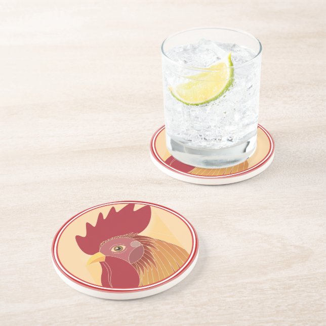Dessous de verre Rooster Sandstone (Côté)