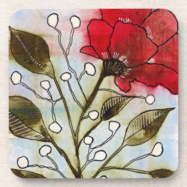 Dessous-de-verre Rose (Devant)