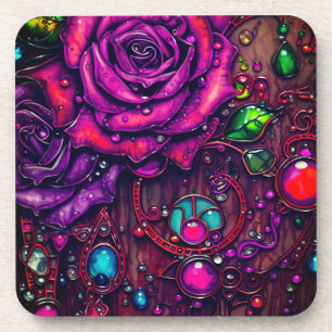 Dessous-de-verre Rose Ai