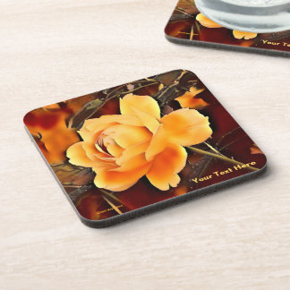 Dessous-de-verre Rose de flamme