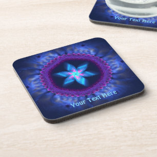 Dessous-de-verre Rose - Magen bleu