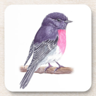 Dessous-de-verre Rose robin