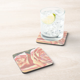 Dessous-de-verre Roses thé du jardin