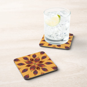 Dessous-de-verre Rosette de automne