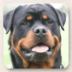 Dessous-de-verre rottweiler