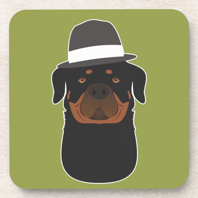 Dessous-de-verre Rottweiler (Devant)