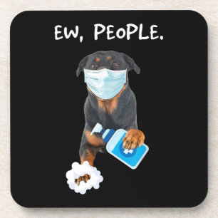 Dessous-de-verre Roturtweiler Ew People Dog Wearing