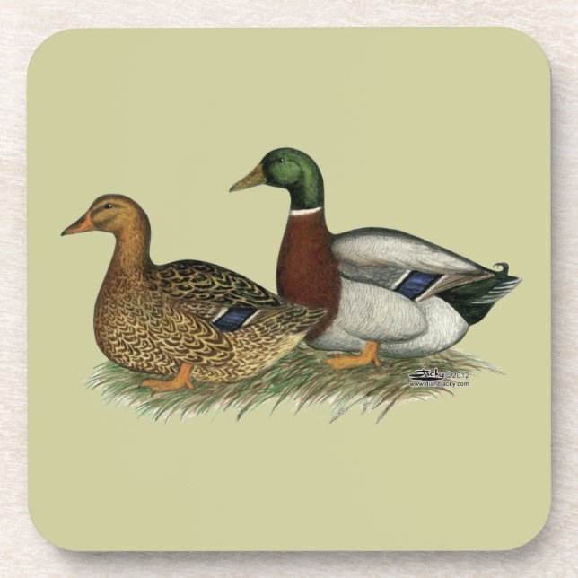 Dessous-de-verre Rouen Ducks (Devant)