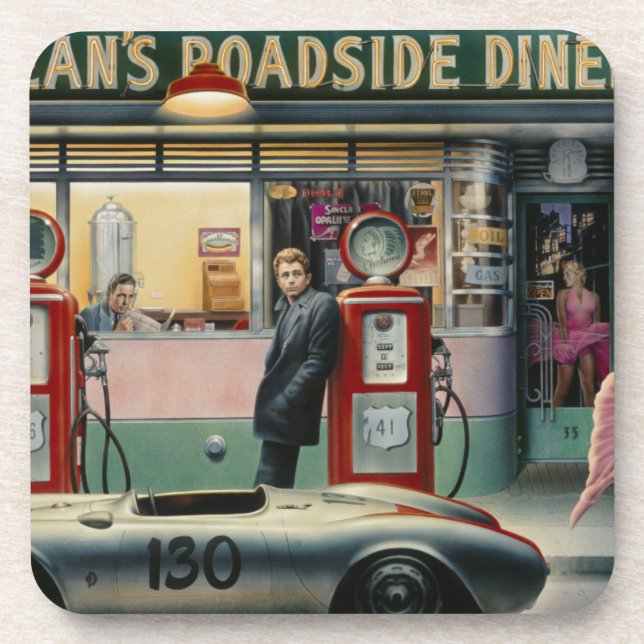 Dessous-de-verre Route de destin (Devant)