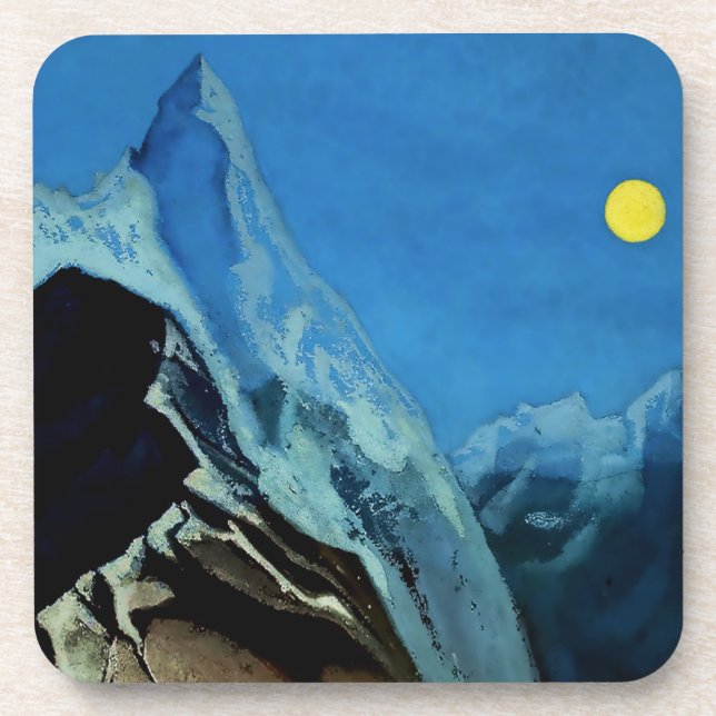 Dessous-de-verre « Route de Nara » de Nicholas Roerich (Devant)
