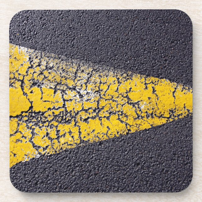 Dessous-de-verre Route fissurée (Devant)