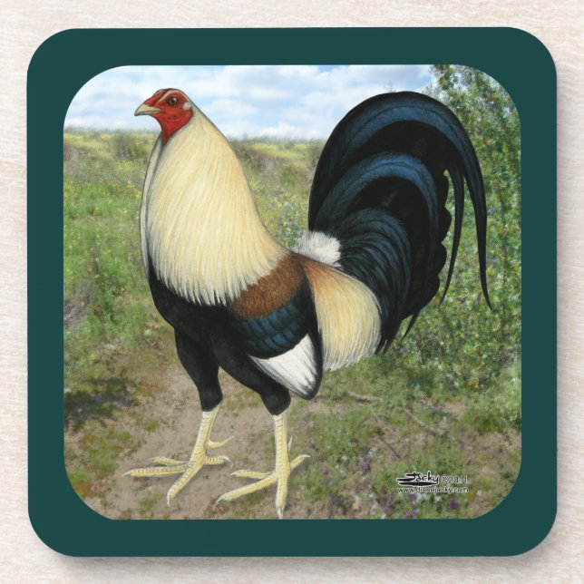 Dessous-de-verre Route Pays Gamecock (Devant)