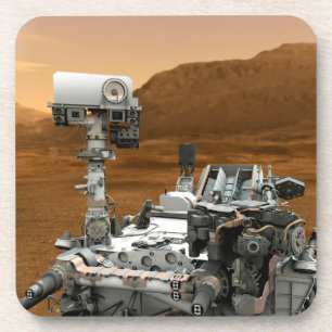 Dessous-de-verre Rover Curiosity Du Laboratoire Scientifique Mars. 