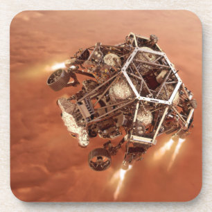 Dessous-de-verre Rover de persévérance à la mise en marche des mote