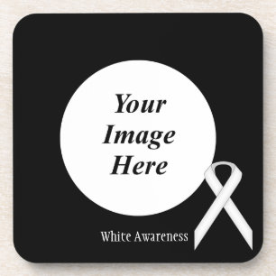 Dessous-de-verre Ruban blanc standard par Kenneth Yoncich