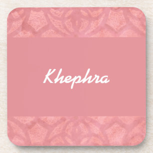 Dessous-de-verre Ruddy Pink Batik Nom