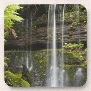 Dessous-de-verre Russell Falls, Parc national du Mont Field,