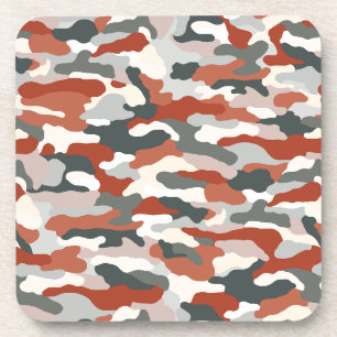Dessous-de-verre Russet Camouflage