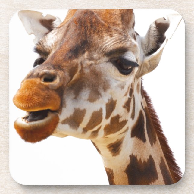 Dessous-de-verre Safari Afrique Jungle Giraffe (Devant)
