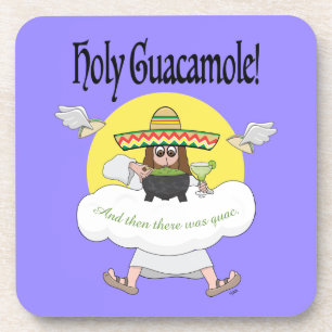 Dessous-de-verre Saint-Guacamole Beverage Coaster