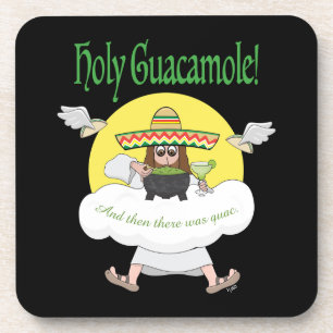 Dessous-de-verre Saint-Guacamole Beverage Coaster