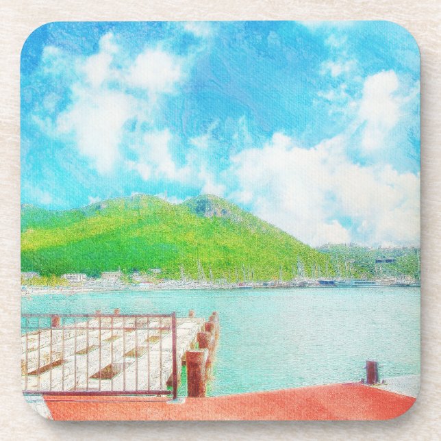 Dessous-de-verre Saint Martin (Devant)