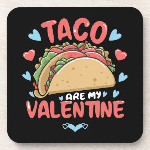 Dessous-de-verre Saint-Valentin-Taco