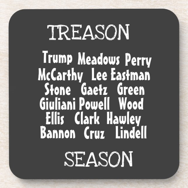Dessous-de-verre Saison de trahison Beverage Coaster (Devant)