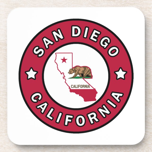 Dessous-de-verre San Diego Californie (Devant)