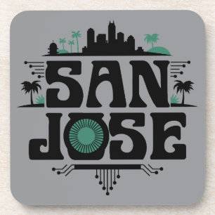 Dessous-de-verre San Jose Californie États-Unis