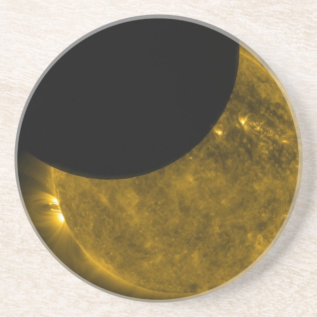 Dessous de verre Sandstone Sun & Moon (Devant)