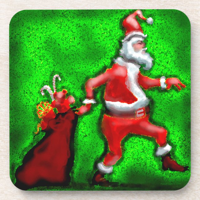 Dessous-de-verre Santa Claus (Devant)