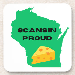 Dessous-de-verre Scansin (Wisconsin) Fier!