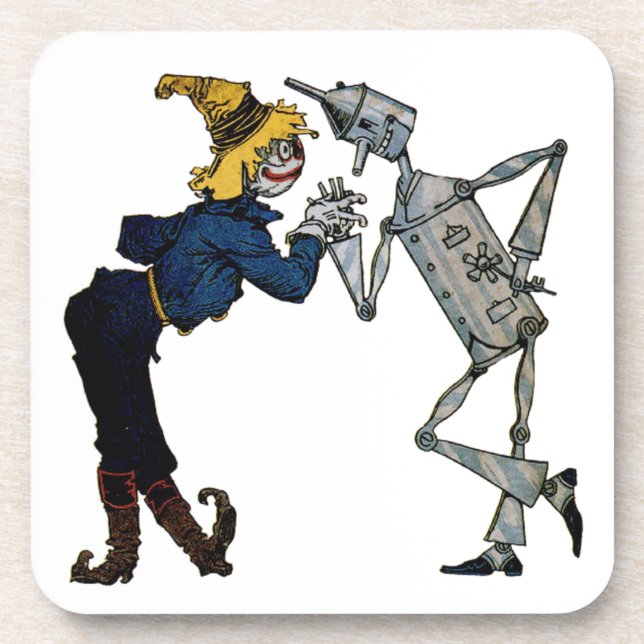 Dessous-de-verre Scarecrow et Tin Man (Devant)