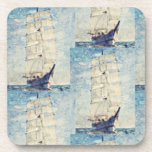 Dessous-de-verre Schooner