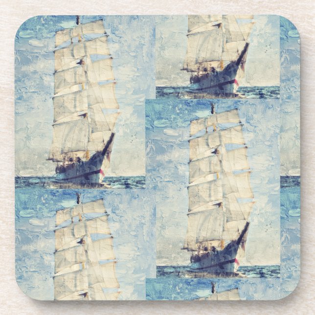 Dessous-de-verre Schooner (Devant)