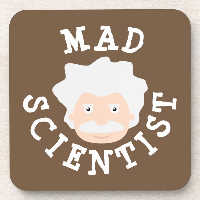 Dessous-de-verre Scientifique Mad (Devant)