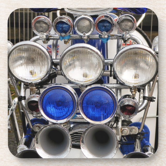 DESSOUS-DE-VERRE SCOOTER MOTEUR (Devant)