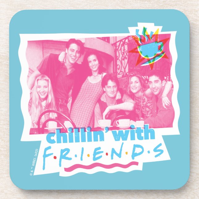 Dessous-de-verre Se détendre avec FRIENDS™ (Devant)